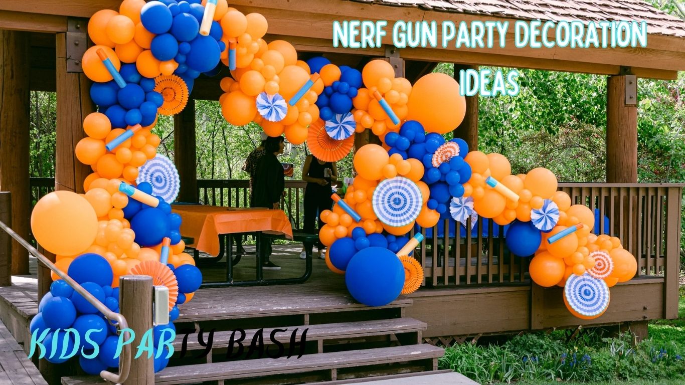 Nerf Gun Party Decoration Ideas