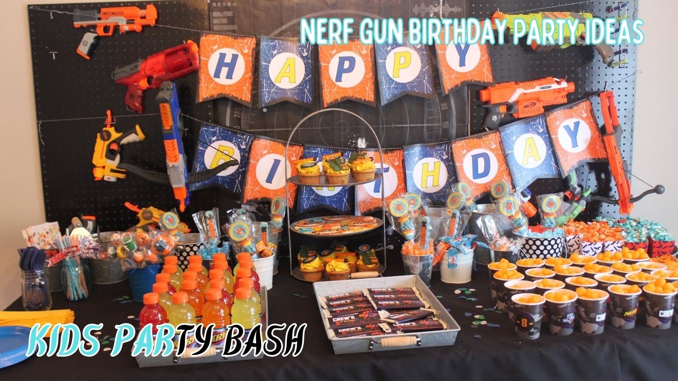 Nerf Gun Birthday Party Ideas