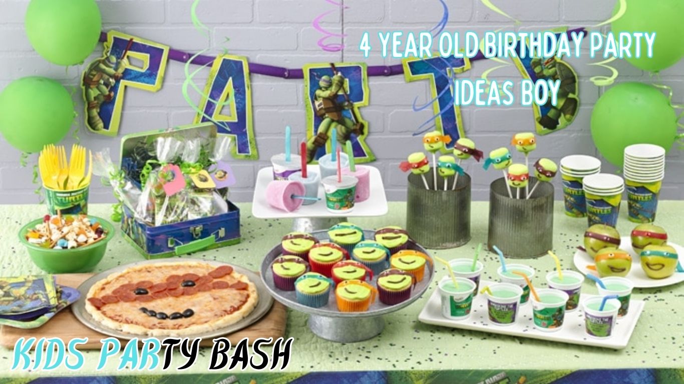 4 Year Old Birthday Party Ideas Boy